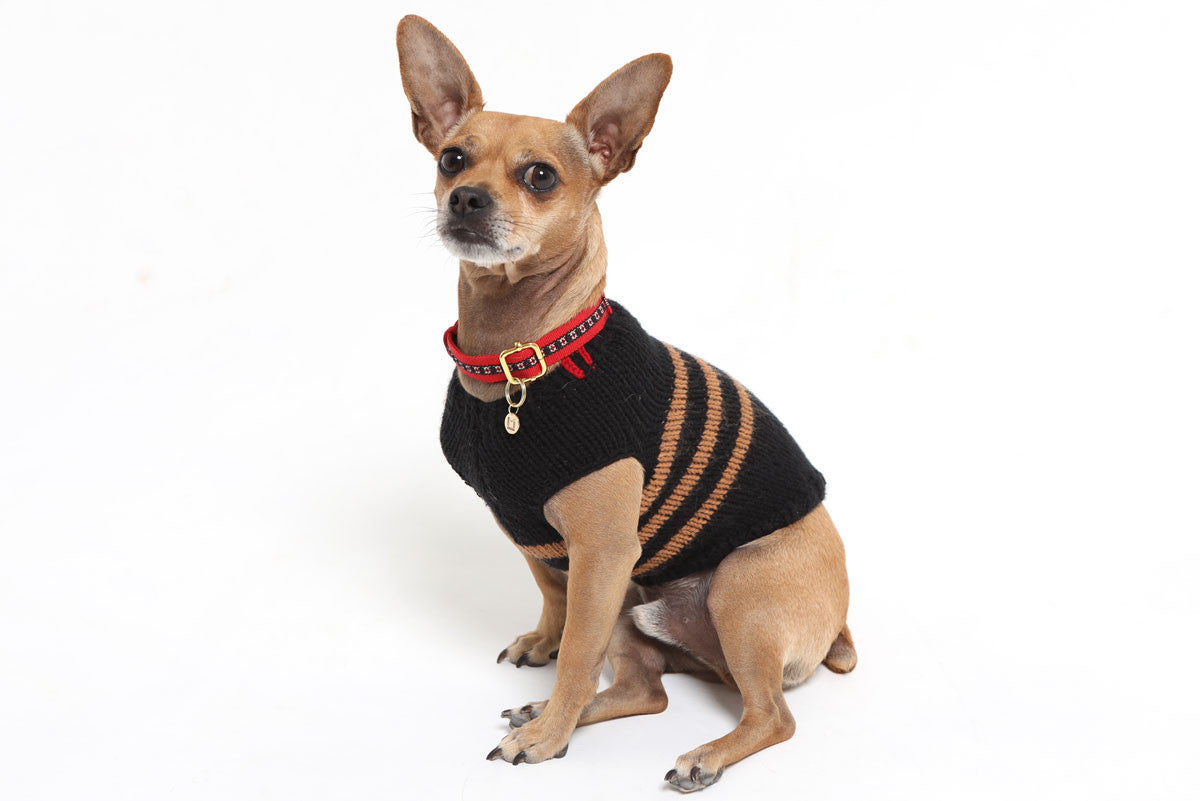 Casa de Micho Knit Sweater Solid & Stripes